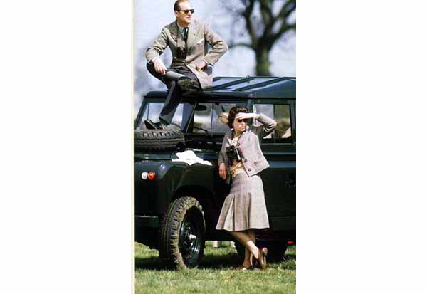  Prince Philip and Queen Elizabeth dressed well for a country steeple-chase